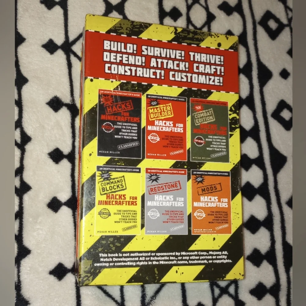 Hacks for Minecrafters Box Set of 6 Strategy Guides